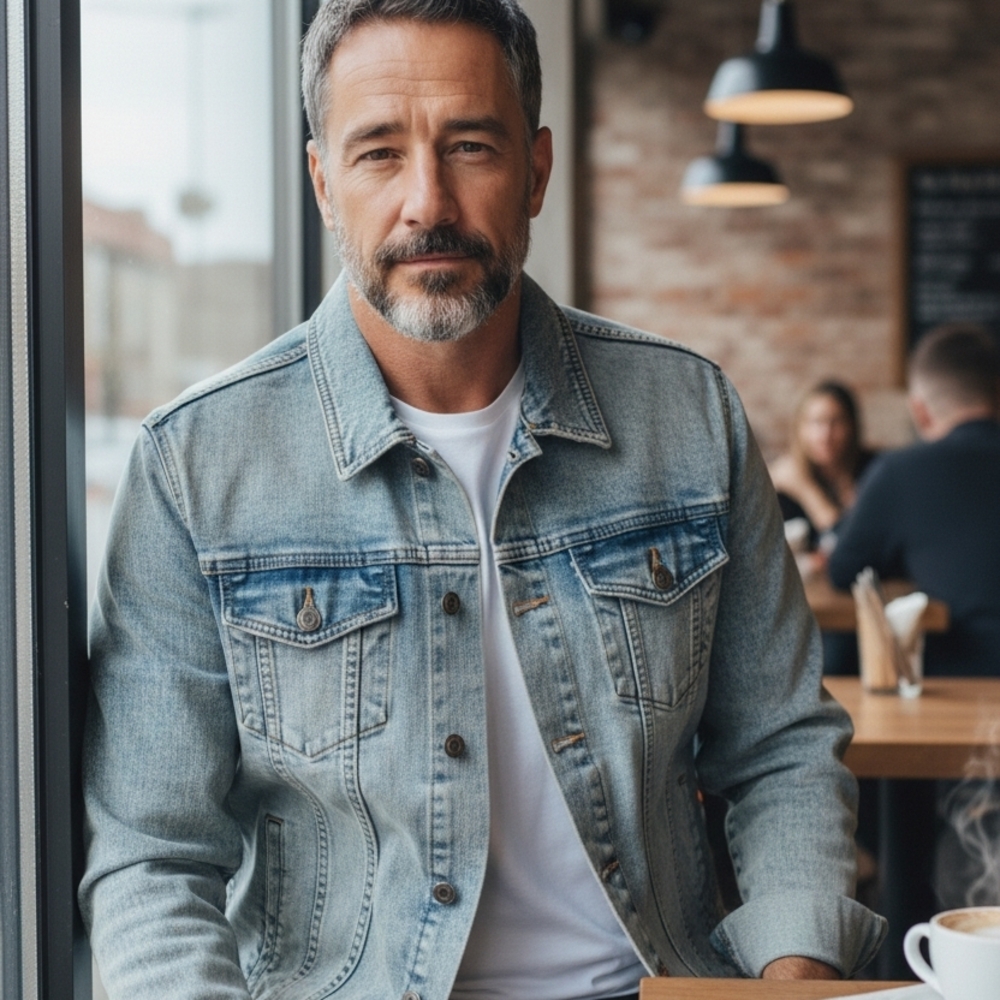 George Denim Jean Jacket